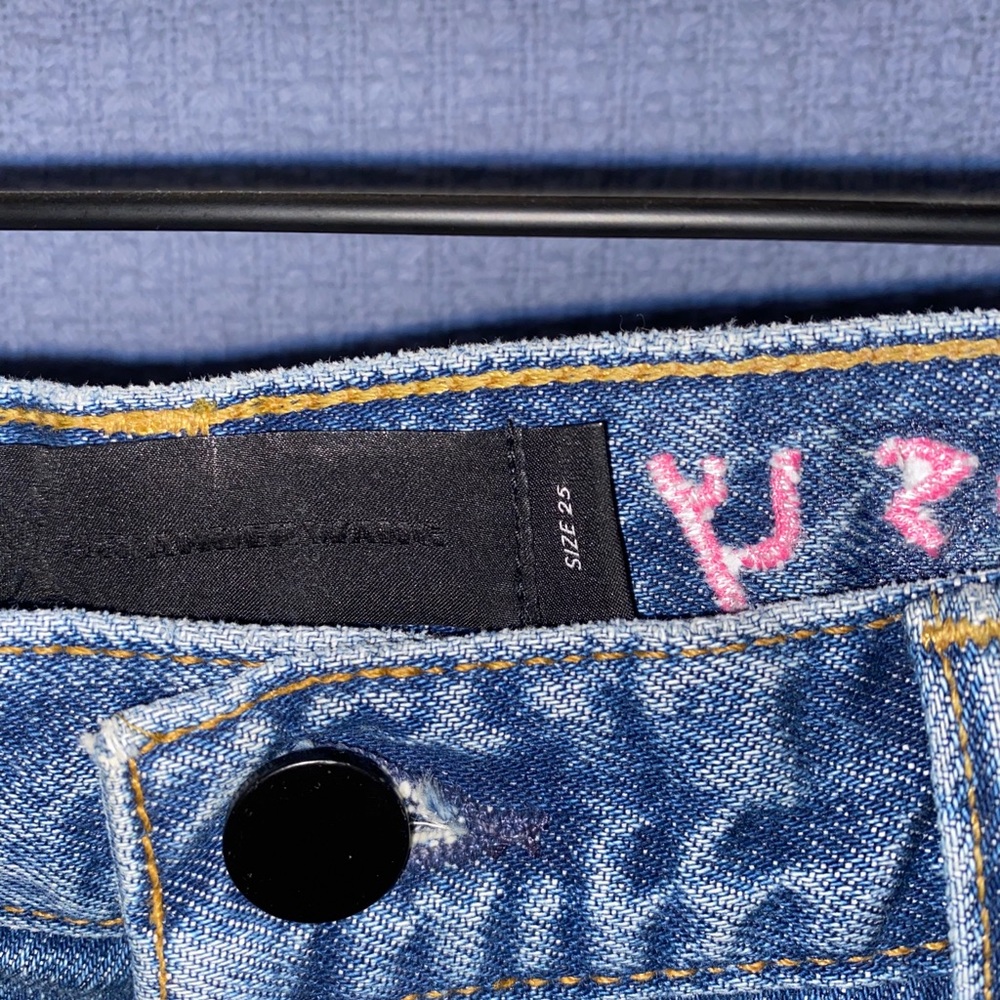 Alexander wang denim shorts - Picture 3 of 5